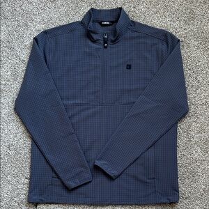 NEW Linksoul Cassidy Charcoal Quarter-Zip Jacket/Pullover, Size Large